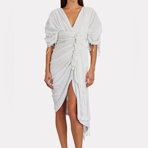 NWT Just Bee Queen Luma Ruched Dress